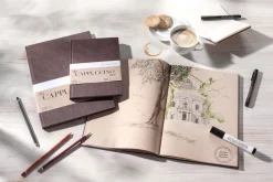 Hahnemuhle Szkicownik The Cappuccino Book - Hahnemühle - A4, 120 g, 80 ark. ><noscript><img width=