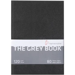 Hahnemuhle Szkicownik The Grey Book - Hahnemühle - A4, 120 g, 80 ark.