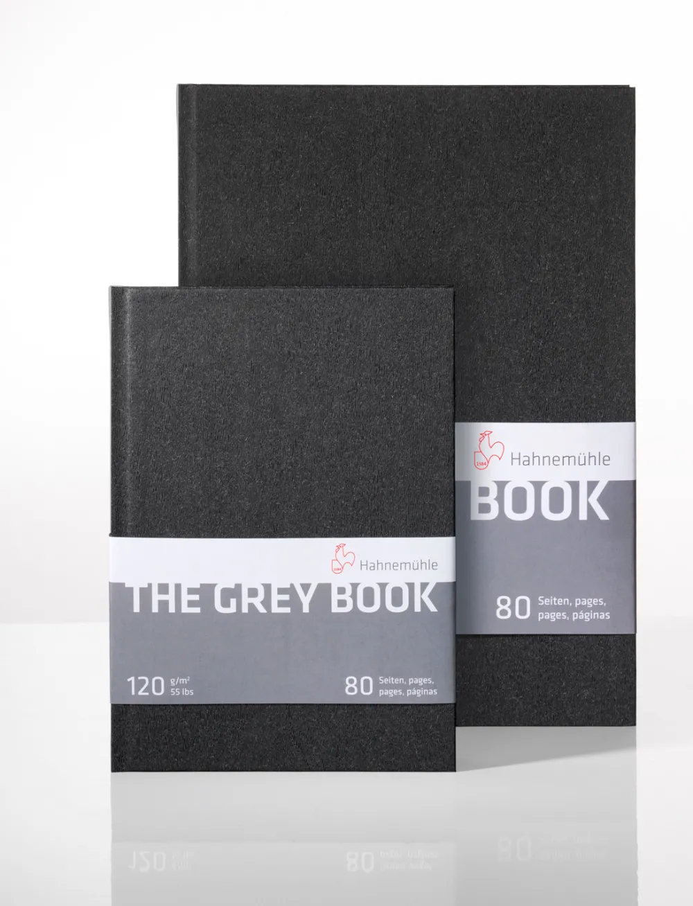 Hahnemuhle Szkicownik The Grey Book - Hahnemühle - A4, 120 g, 80 ark.