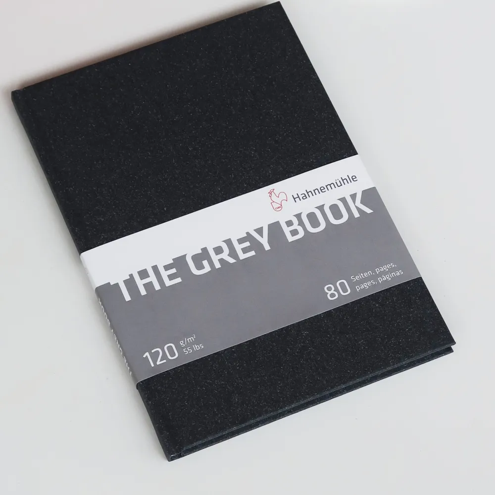 Hahnemuhle Szkicownik The Grey Book - Hahnemühle - A5, 120 g, 80 ark.