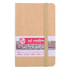 Talens Art Creation Szkicownik 9 x 14 cm - - Kraft, 140 g, 80 ark. ><noscript><img width=