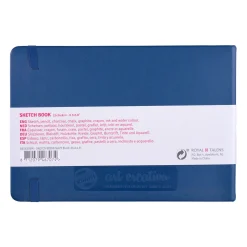 Talens Art Creation Szkicownik 12 x 12 cm - - Navy Blue, 140 g, 80 ark. > Bloki Szkicowe