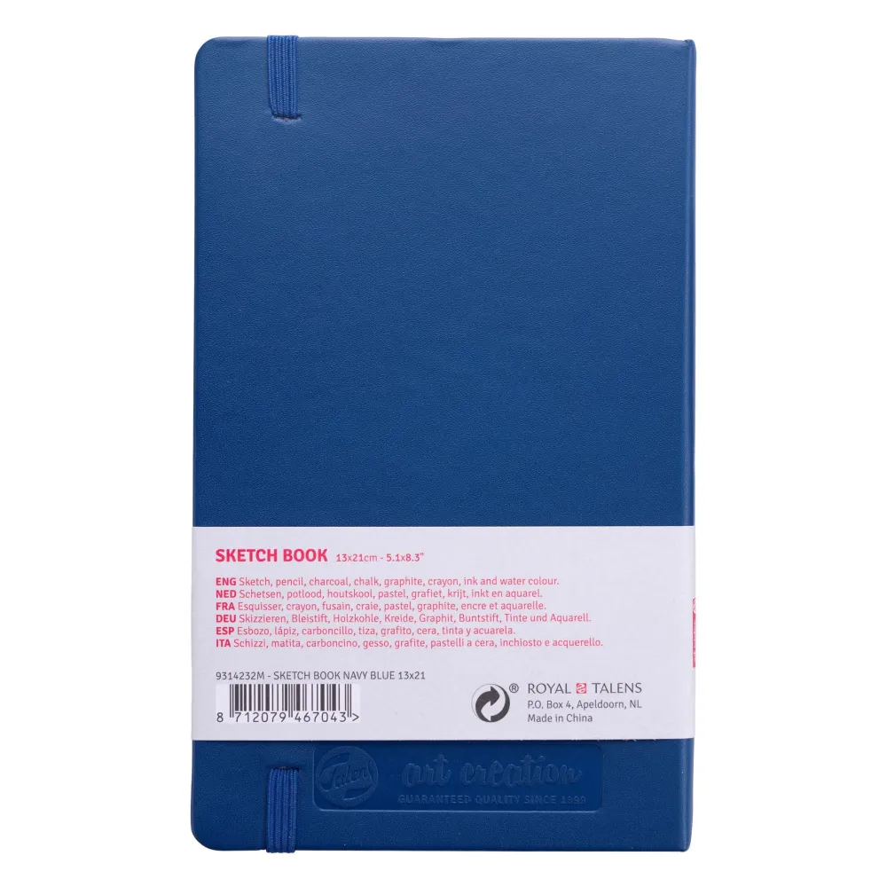 Talens Art Creation Szkicownik 21 x 30 cm - - Navy Blue, 140 g, 80 ark. > Bloki Szkicowe