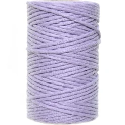 Sznurek bawełniany do makramy - czerwony, 2 mm, 60 m > Sznurki