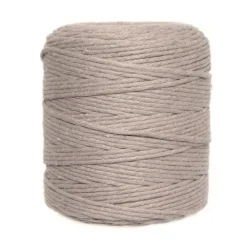 Sznurek bawełniany do makramy - beżowy, 2 mm, 60 m > Sznurki