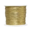 Sznurek dekoracyjny - złoty, 0,8 mm x 100 m > Sznurki