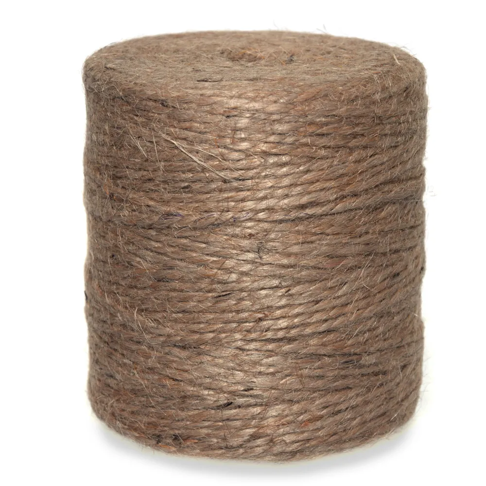 Sznurek jutowy do makramy - naturalny, 5 mm, 1kg, 500 m > Sznurki