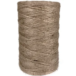 Sznurek jutowy do makramy - naturalny, 5 mm, 1kg, 500 m > Sznurki