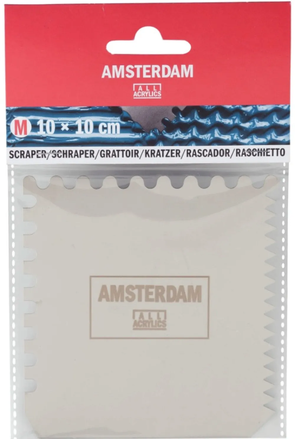 Amsterdam Szpatułka metalowa - - 10 x 10 cm