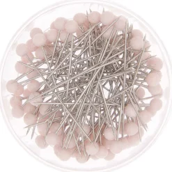 Rico Design Szpilki ozdobne - - Pink, 38 mm, 100 szt. > Klipsy, Pinezki I Szpilki