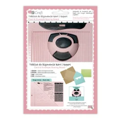 dpCraft Tablica do bigowania kart i kopert - - 16 x 21,5 cm