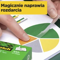Scotch Taśma biurowa Magic - - matowa 19 mm x 33 m