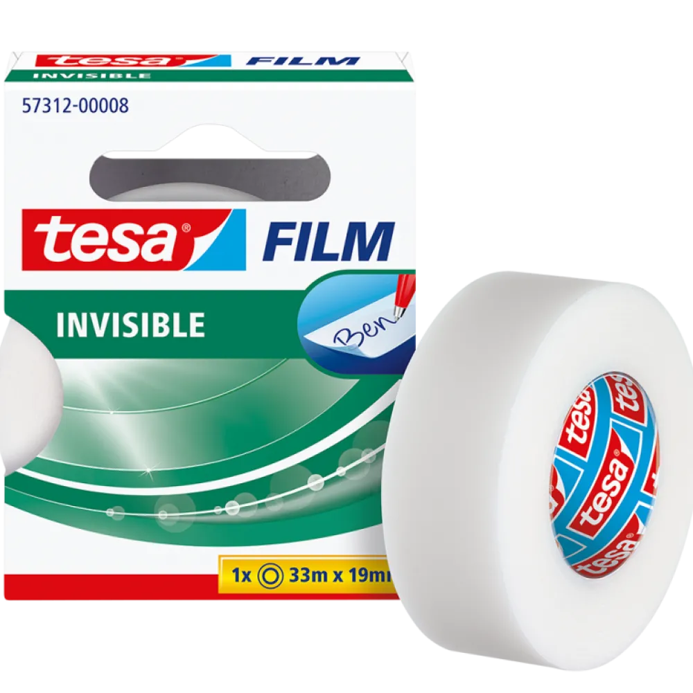 Tesa Taśma biurowa film Invisible - 33m x 19mm