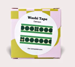 The Completist. Taśma papierowa washi Damson - - 15 mm x 10 m