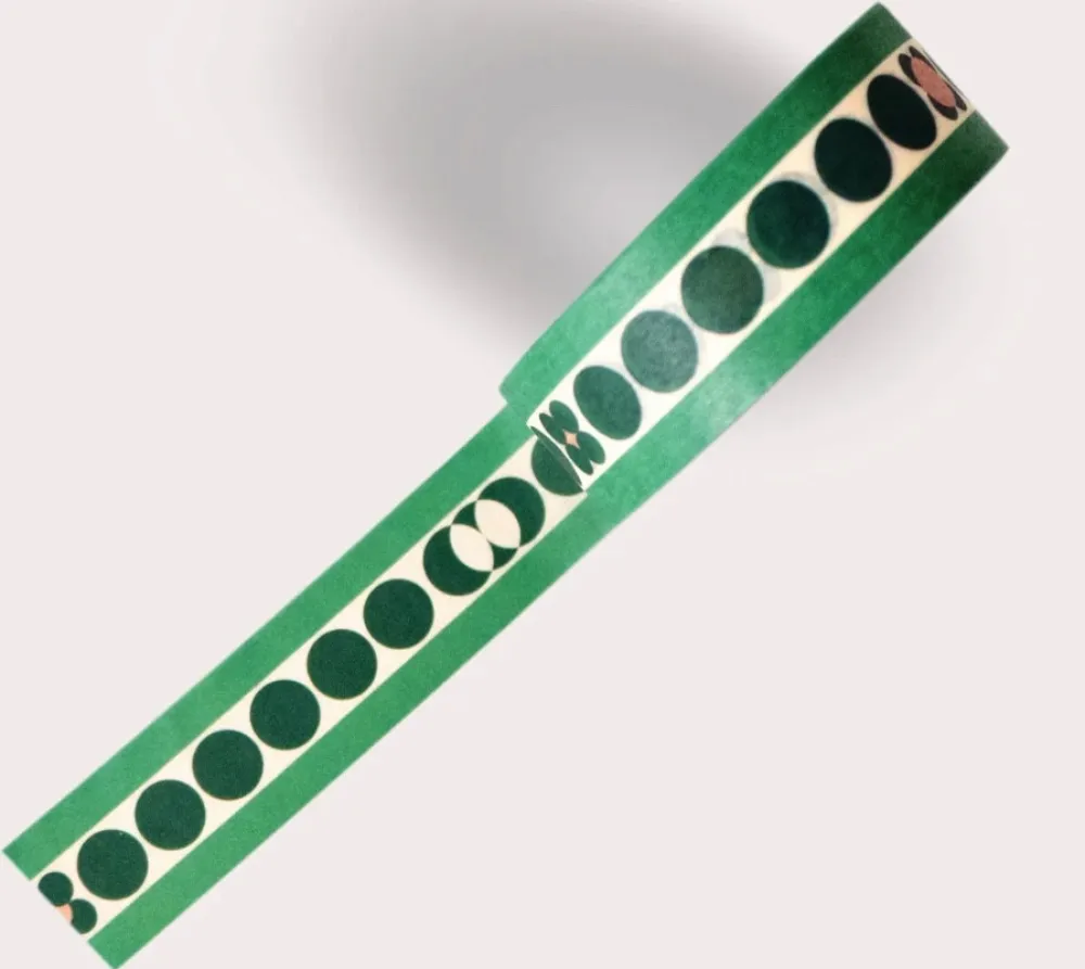 The Completist. Taśma papierowa washi Damson - - 15 mm x 10 m