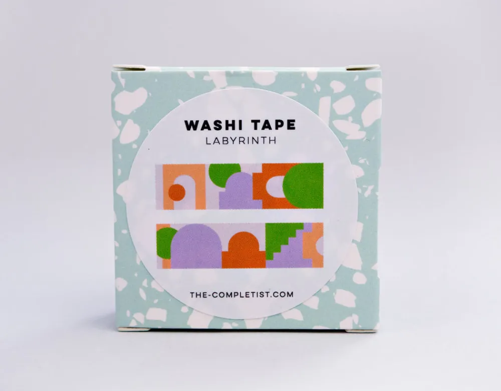 The Completist. Taśma papierowa washi Labyrinth - > Dodatki Dekoracyjne