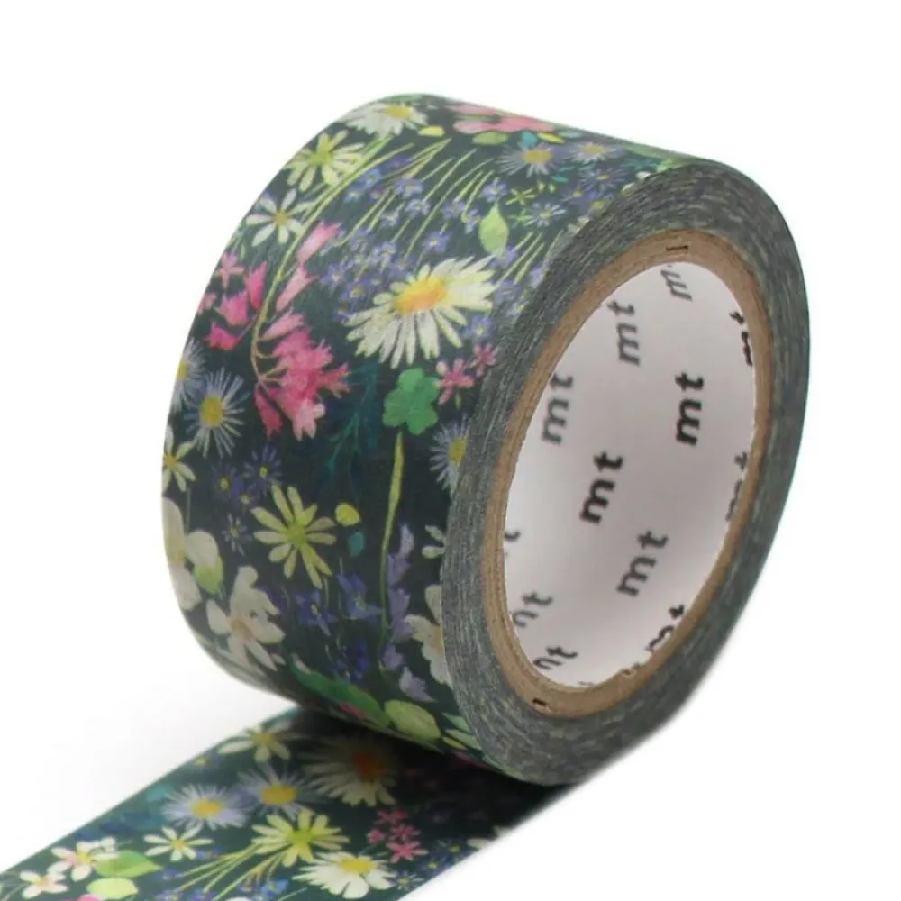 MT Masking Tape Taśma papierowa washi - - Woodline Walk Bluebellgray, 7 m > Dodatki Dekoracyjne