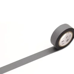 MT Masking Tape Taśma papierowa washi - - Matte Gray, 7 m
