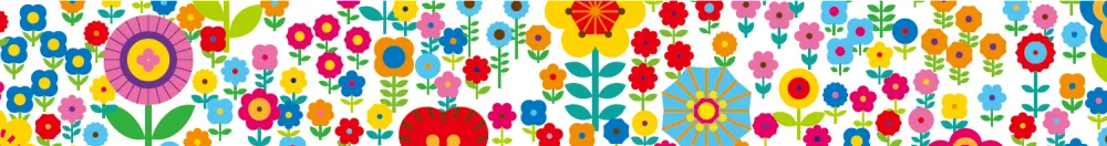 MT Masking Tape Taśma papierowa washi - - Mini Flower Garden, 7 m