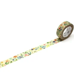 MT Masking Tape Taśma papierowa washi - - Watercolour Flower, 7 m > Dodatki Dekoracyjne