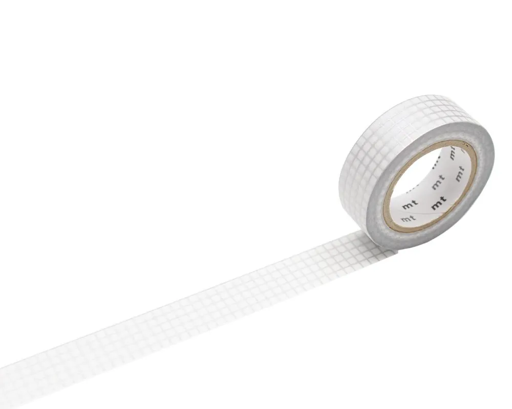 MT Masking Tape Taśma papierowa washi - - Hougan Silver 2, 7 m