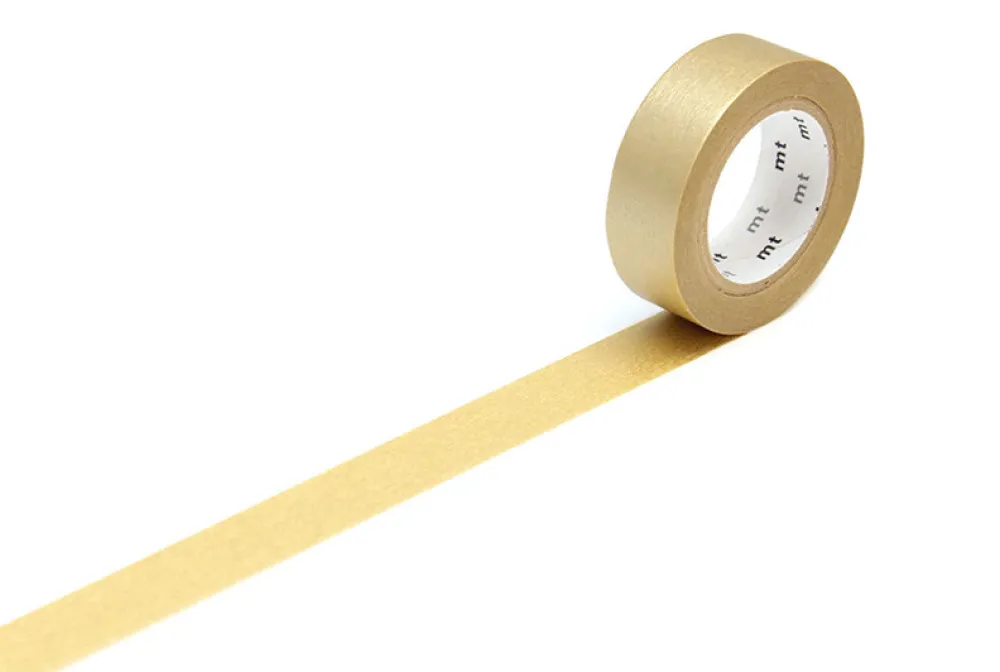 MT Masking Tape Taśma papierowa washi - - Gold, 7 m