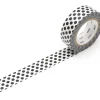 MT Masking Tape Taśma papierowa washi - - Dot Black, 7 m