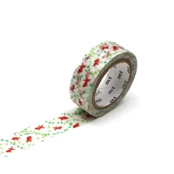 MT Masking Tape Taśma papierowa washi - - Goldfish 7 m