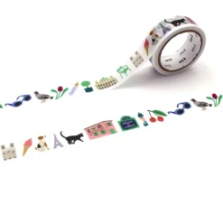 MT Masking Tape Taśma papierowa washi - x Lea Maupetit - Paris 7 m