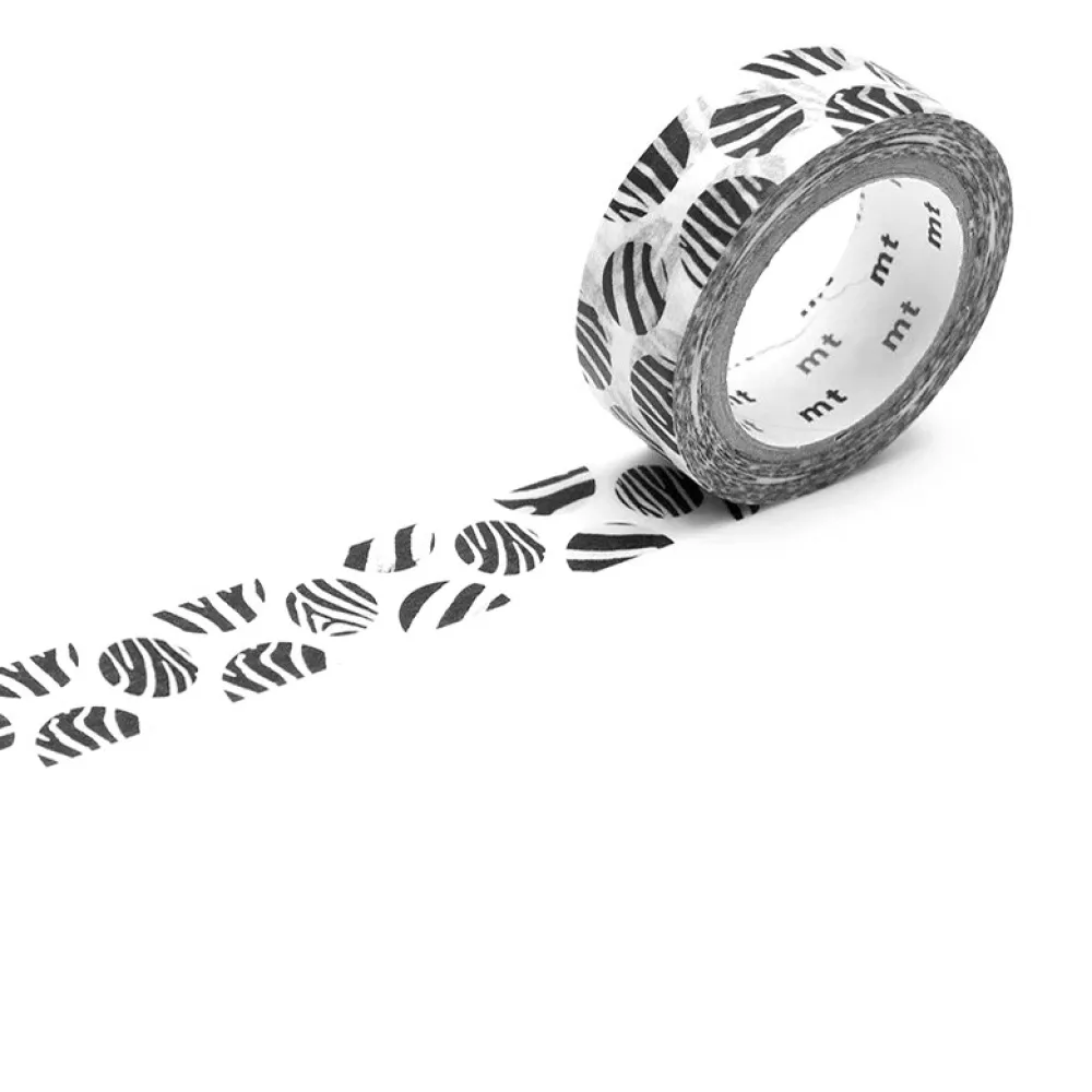 MT Masking Tape Taśma papierowa washi - - Dot Zebra 7 m