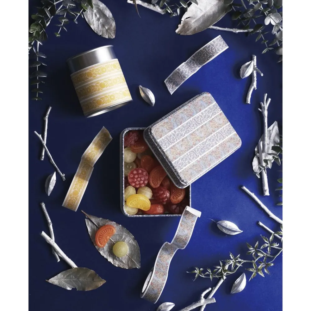 MT Masking Tape Taśma papierowa washi William Morris - - Orange Border, 7 m