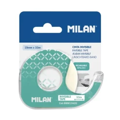 Milan Taśma przezroczysta z dyspenserem - - 33 m x 19 mm > Kleje I Taśmy Klejące