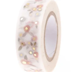 Rico Design Taśma washi, Kwiaty - Paper Poetry - 15 mm x 10 m ><noscript><img width=