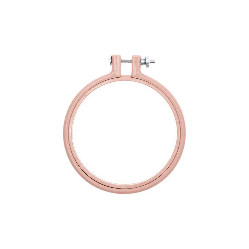 Rico Design Tamborek do wyszywania, okrągły - - szary, 25,4 cm > Tamborki