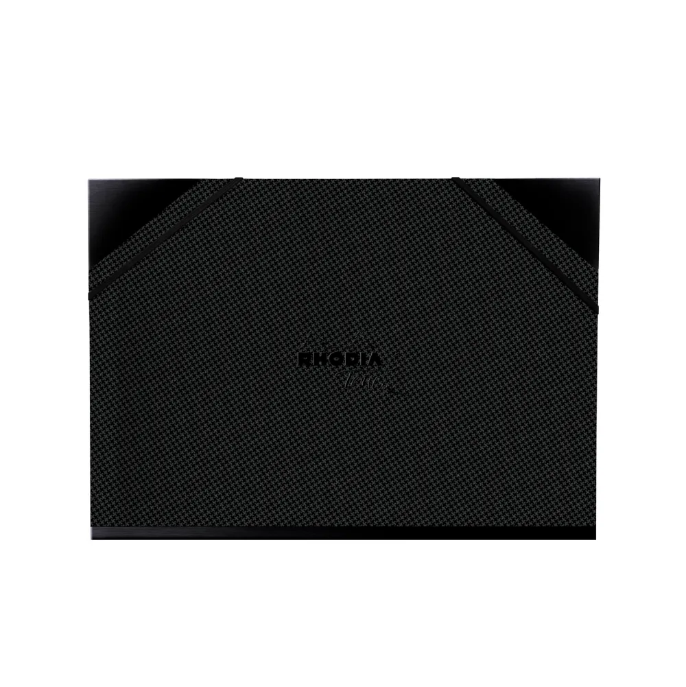 Rhodia Teczka fakturowana na rysunki 32 x 45 cm - - Black