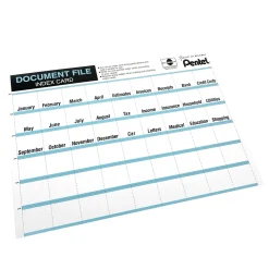 Pentel Teczka harmonijkowa na dokumenty - - transparentna, A4 ><noscript><img width=