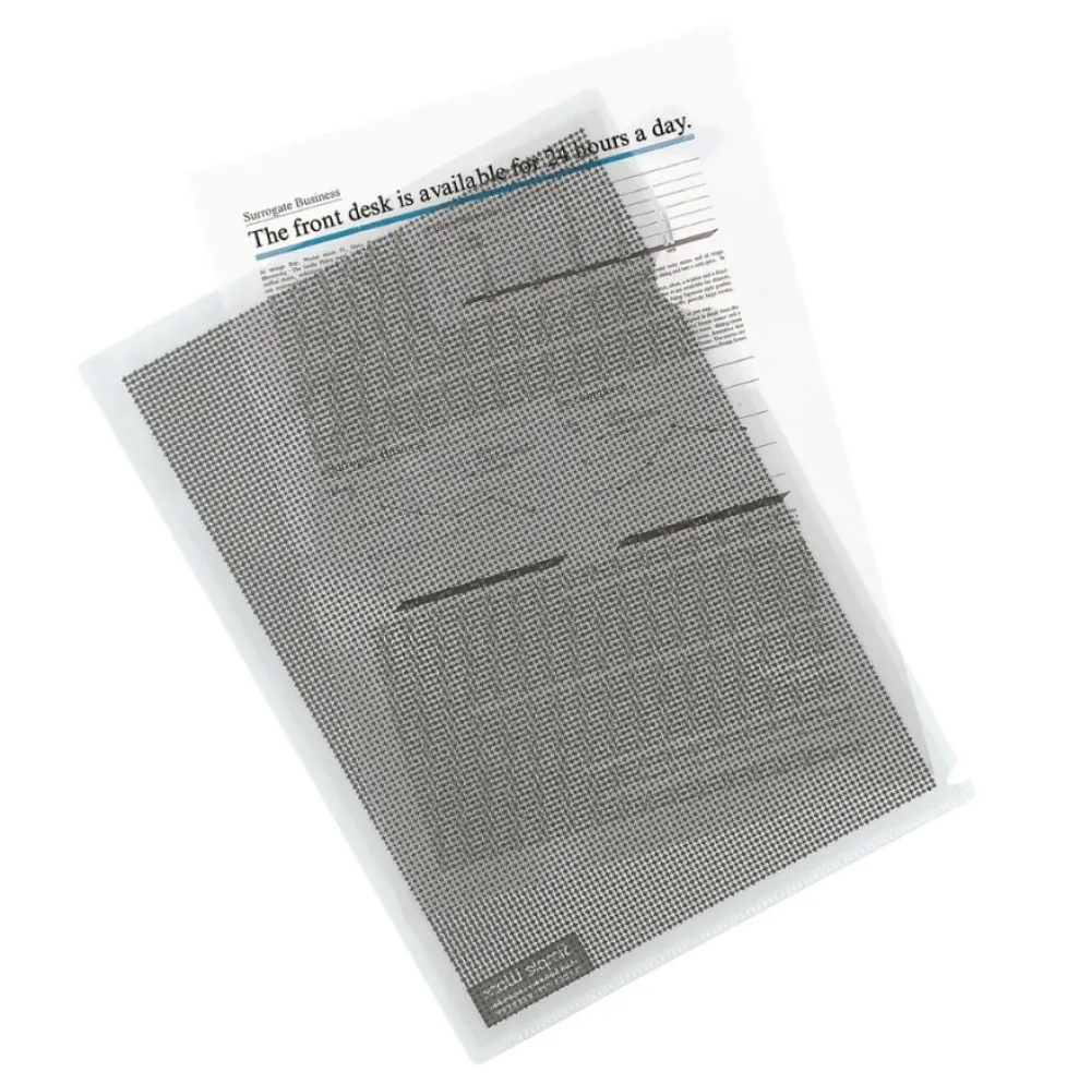 Plus Teczka kamuflażowa A4 - - transparentna > Koszulki Na Dokumenty