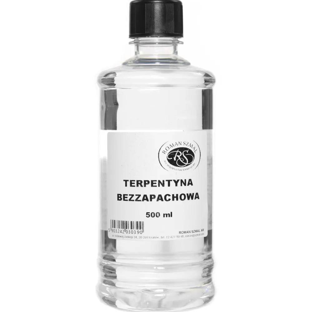 Roman Szmal Terpentyna bezzapachowa do farb olejnych - - 500 ml > Media Do Farb Olejnych
