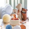PartyDeco Toppery do muffinek Miś - 12-14 cm, 5 szt. > Toppery Na Wypieki