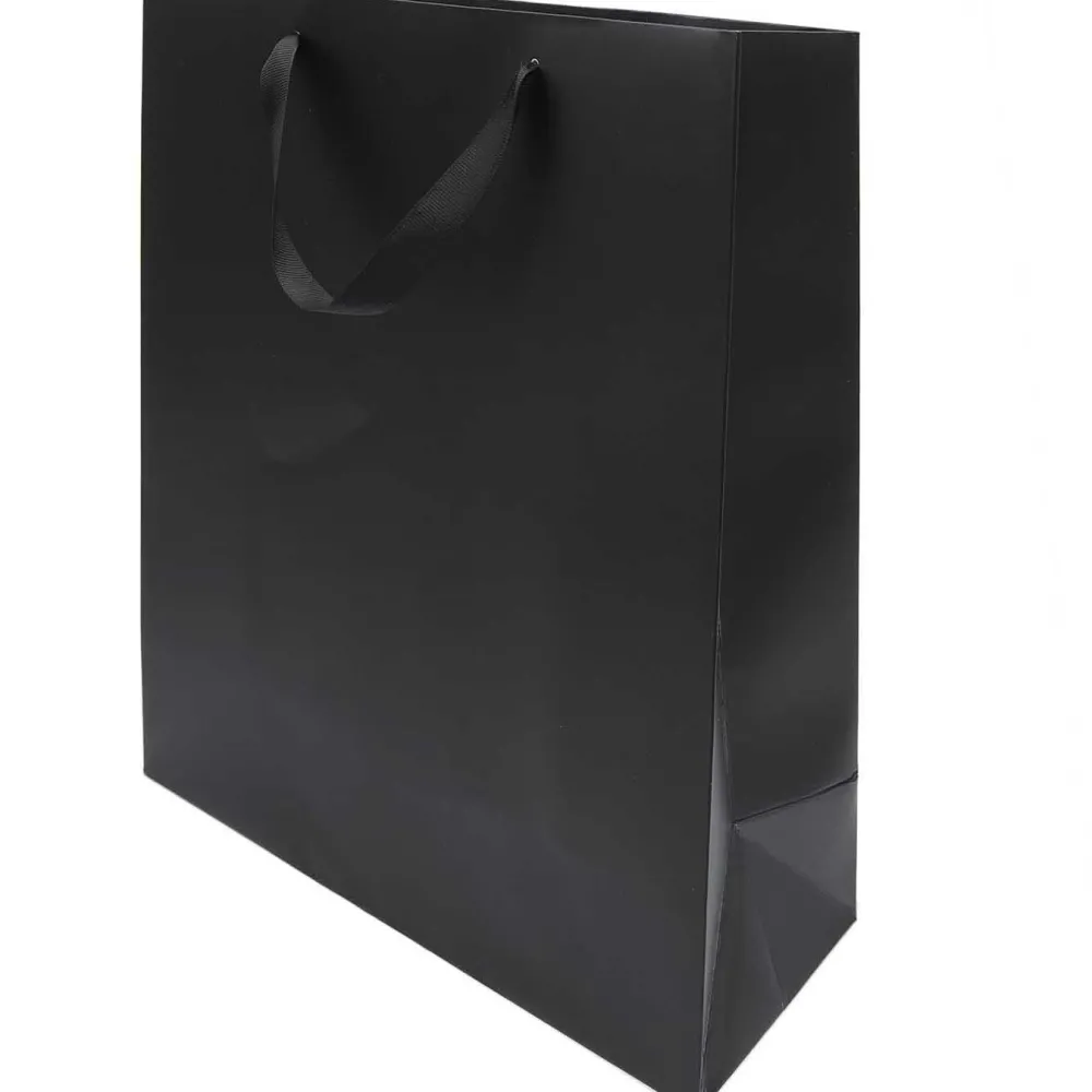 Rico Design Torba prezentowa - - czarna, 26 x 32 x 12 cm
