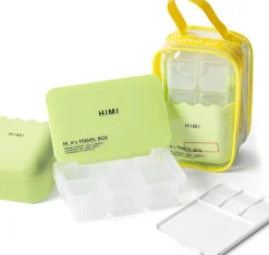 HIMI Travel Box do farb Twin Cup & Jelly Cup - - Apple Green > Farby Gwasze I Tempery