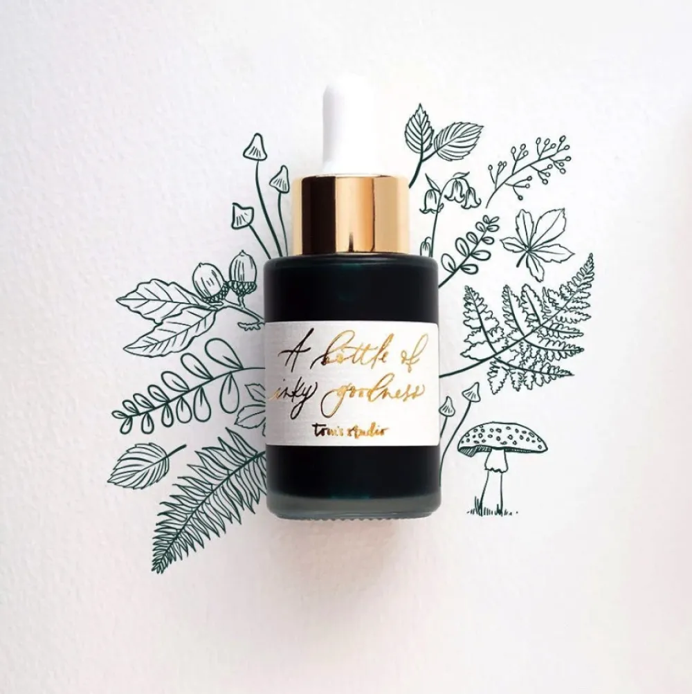 Tom's Studio Tusz akrylowy do kaligrafii - - Forest Green 30 ml