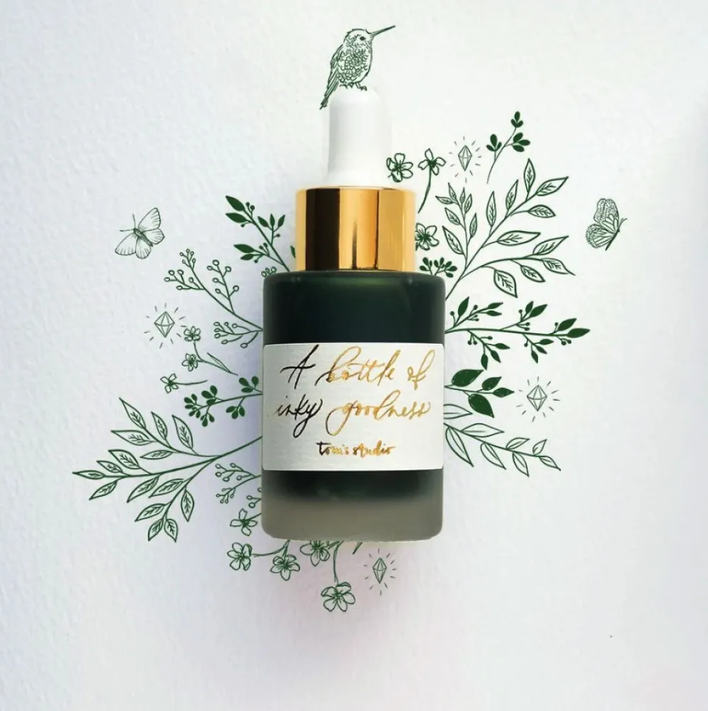 Tom's Studio Tusz akrylowy do kaligrafii - - Emerald 30 ml