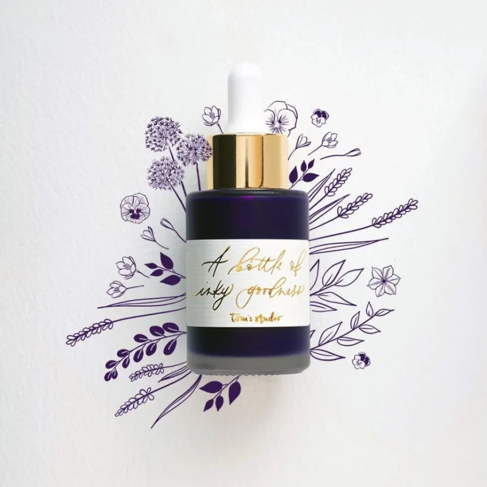 Tom's Studio Tusz akrylowy do kaligrafii - - Amethyst 30 ml