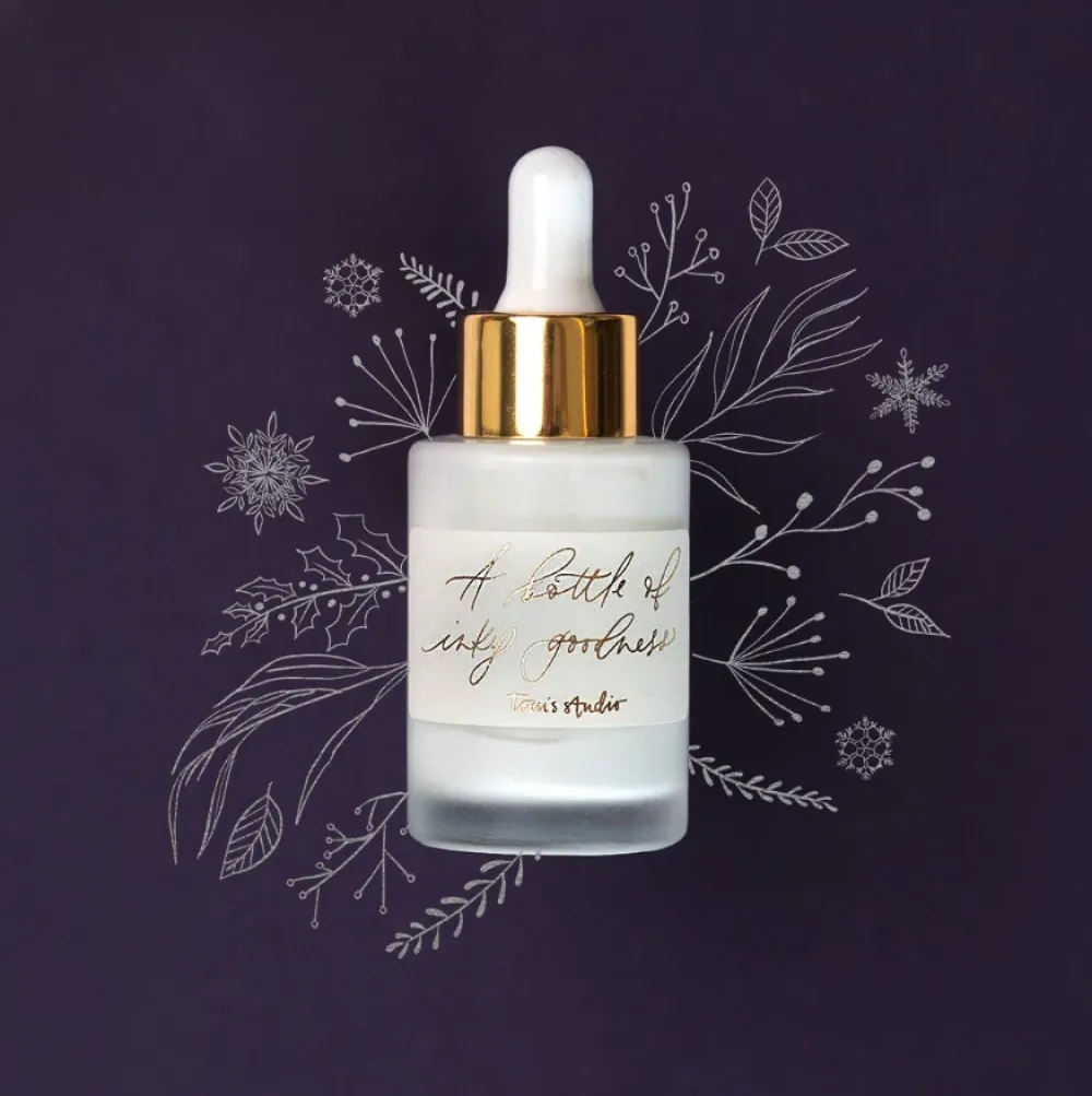 Tom's Studio Tusz akrylowy do kaligrafii - - White 30 ml > Tusze Do Kaligrafii