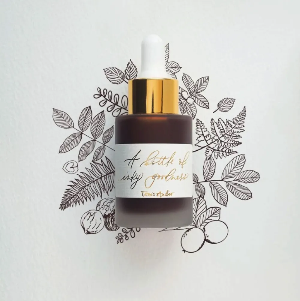 Tom's Studio Tusz akrylowy do kaligrafii - - Walnut 30 ml