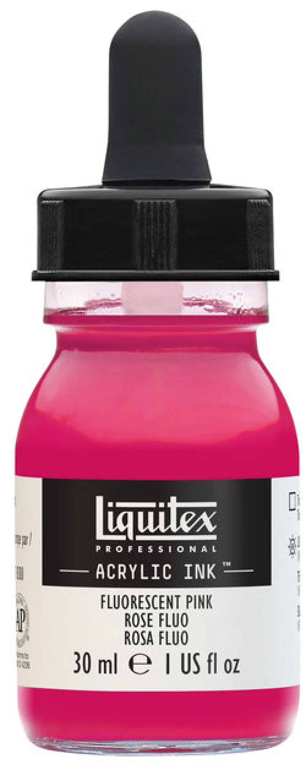Liquitex Tusz akrylowy - - Fluorescent Pink, 30 ml > Farby Akrylowe