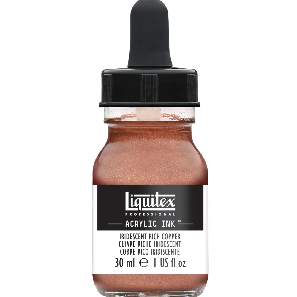 Liquitex Tusz akrylowy - - Iridescent Rich Copper, 30 ml
