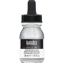 Liquitex Tusz akrylowy - - Iridescent Bright Silver, 30 ml