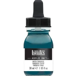 Liquitex Tusz akrylowy - - Muted Turquoise, 30 ml
